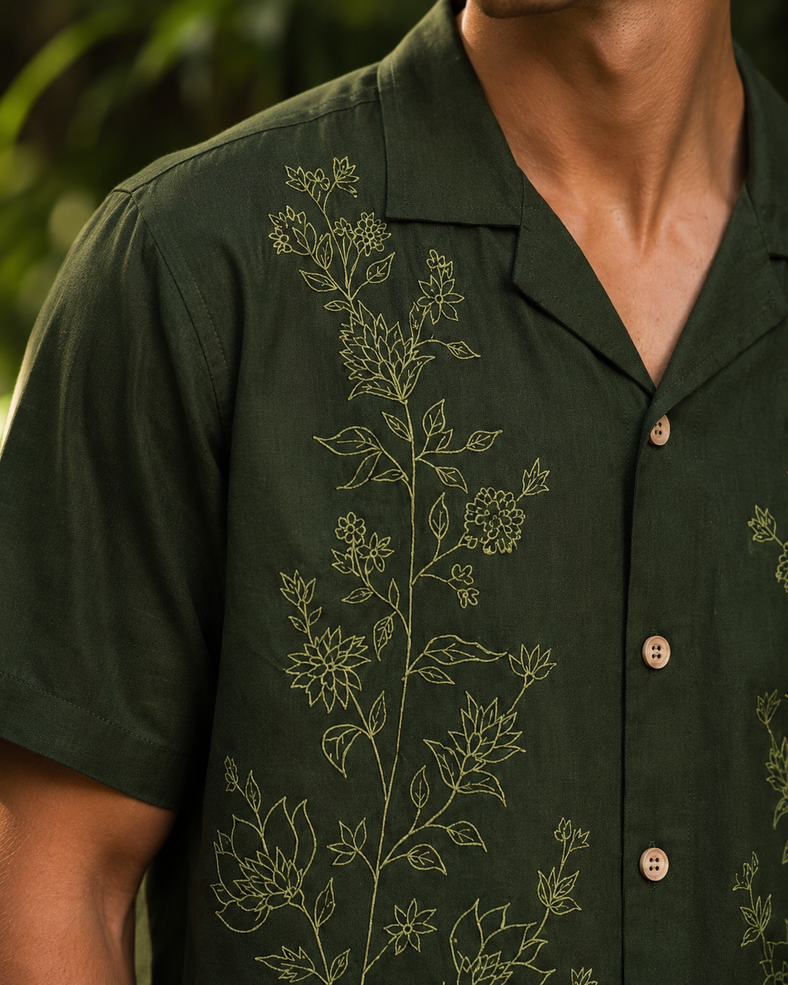 Jungle noir shirt