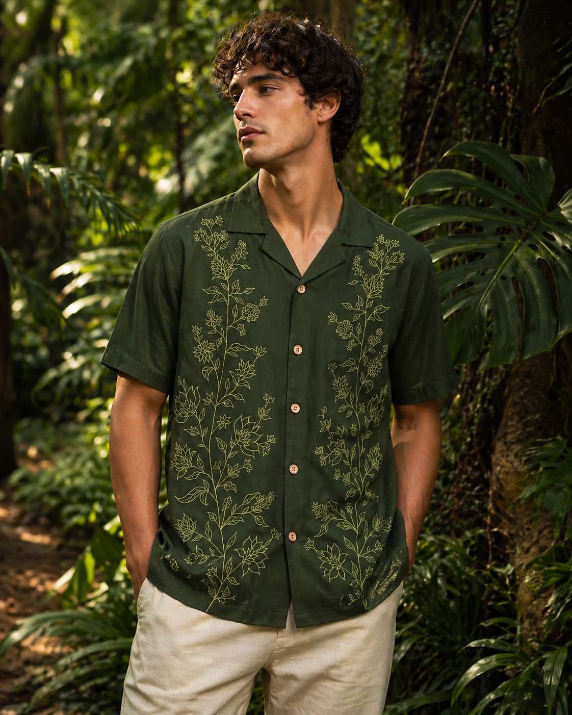 Jungle noir shirt