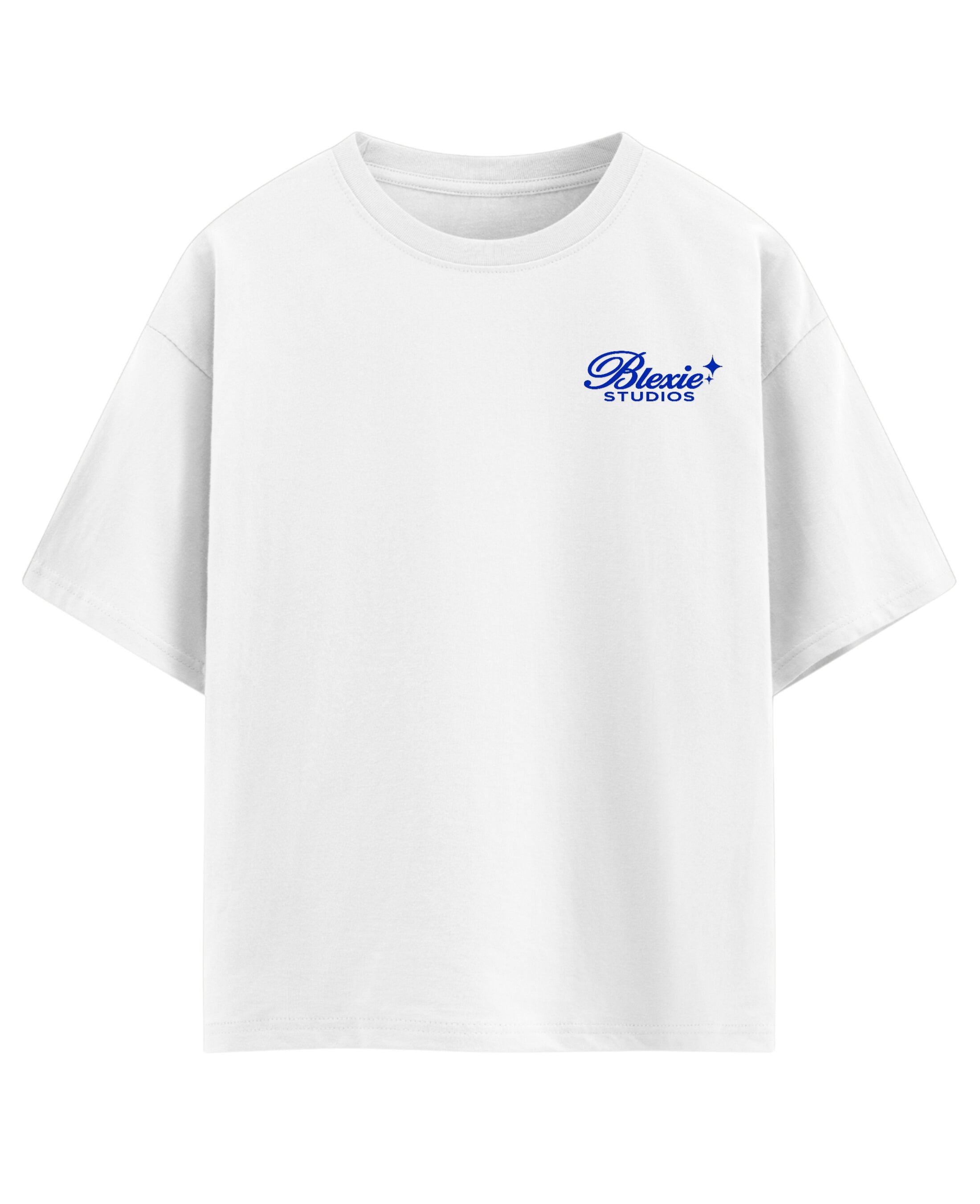 White Oversized T-shirt Front Design