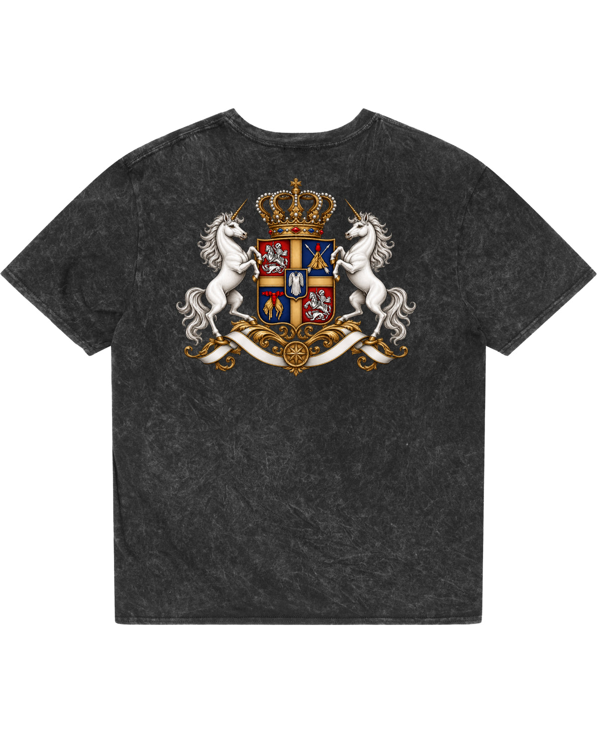 Acidwash Oversized T-shirt Back Design