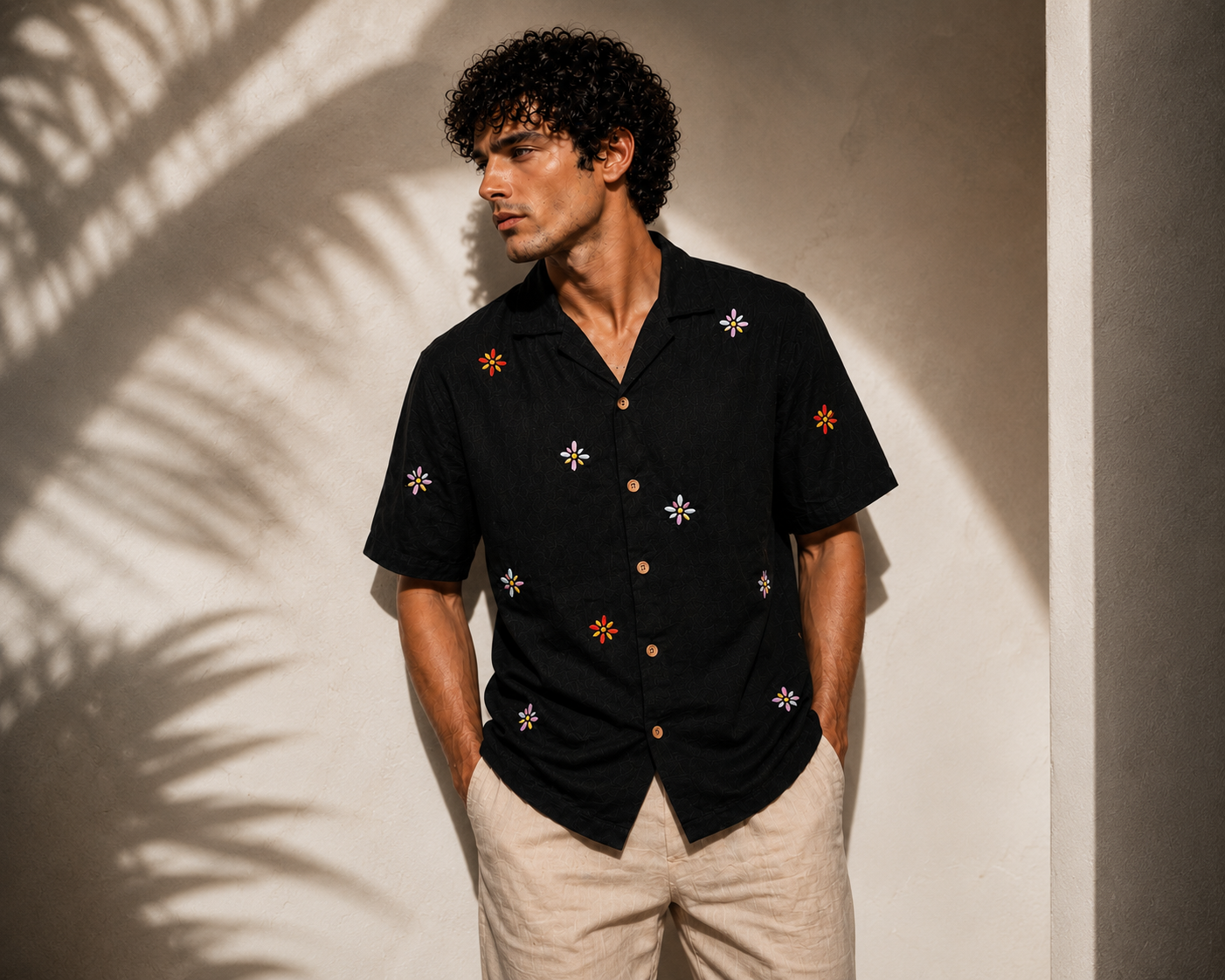 Midnight bloom shirt