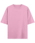 Baby Pink Oversized T-Shirt Front Design