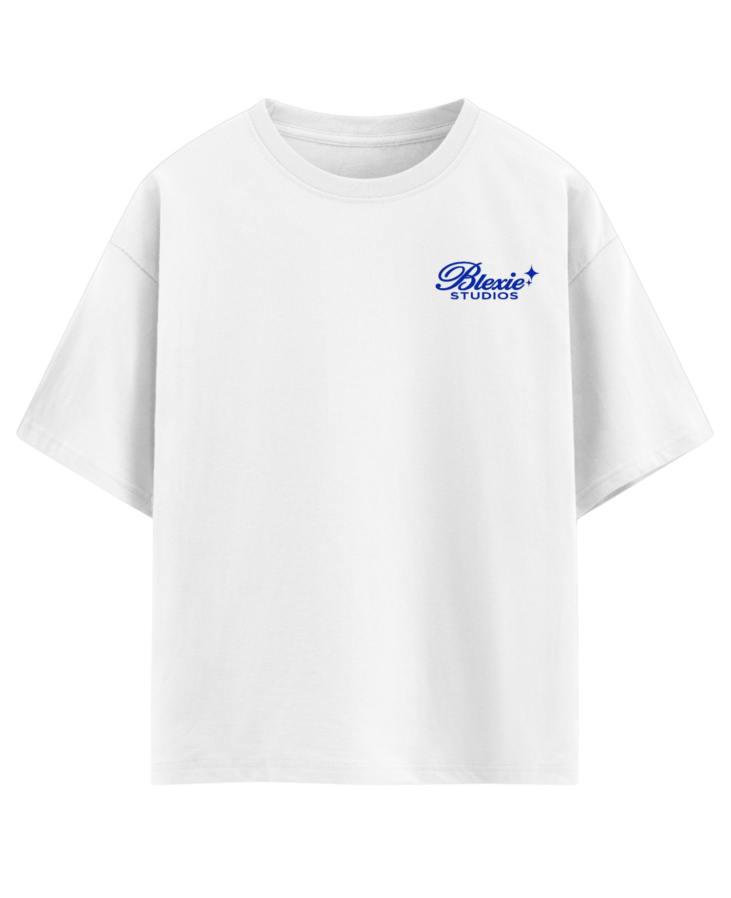 White Oversized T-shirt Front Design
