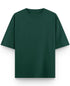 Bottle Green Oversized T-Shirt Front Design