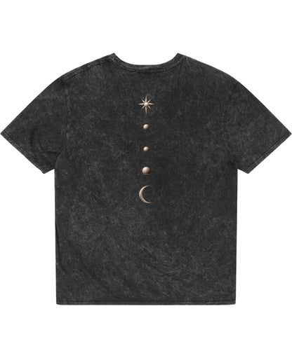 Acidwash Oversized T-shirt Back Design