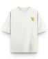 Off White Oversized T-shirt Front Design
