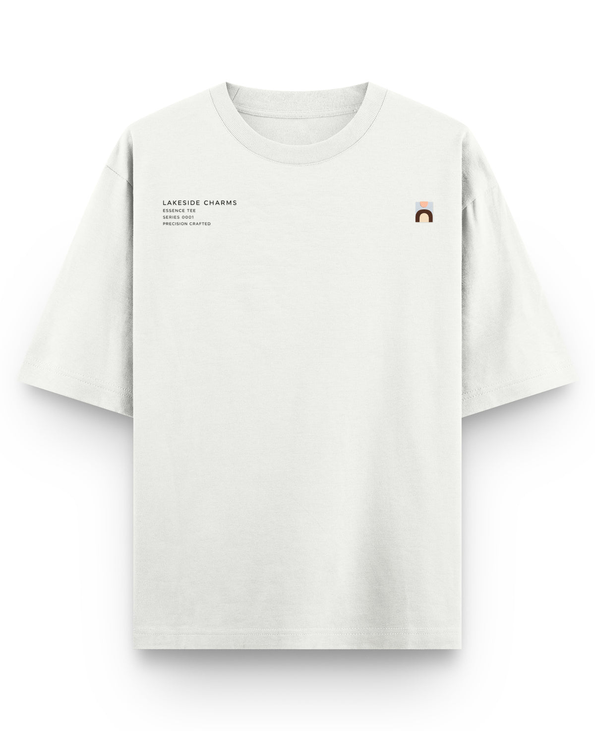 Off White Oversized T-shirt Front Design