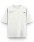 Off White Oversized T-shirt Front Design