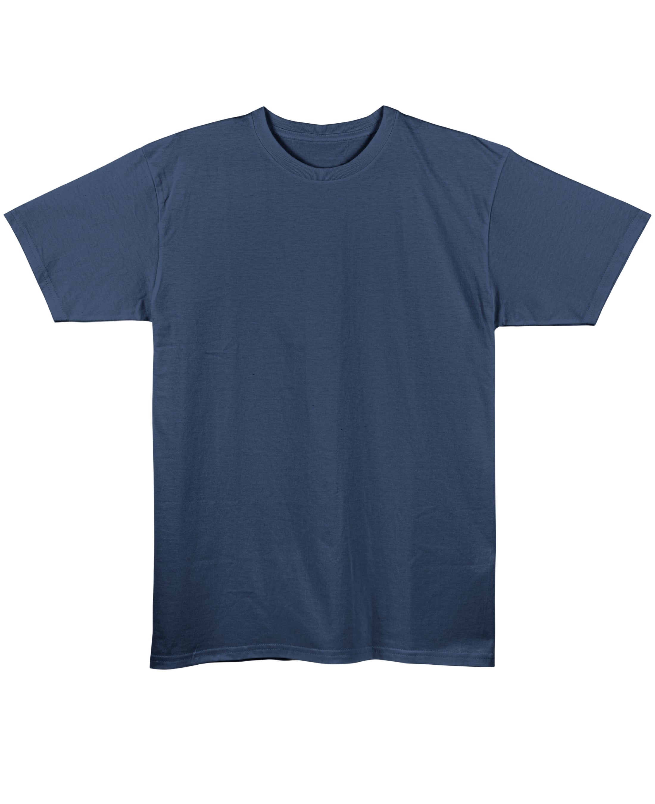 Navy Blue Regular Fit T-shirt Front Design