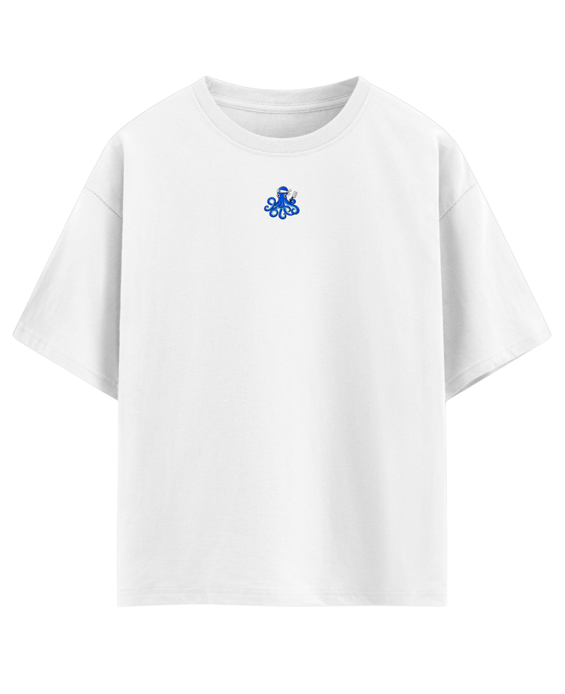 White Oversized T-shirt Front Design
