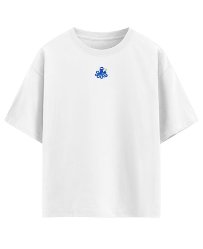 White Oversized T-shirt Front Design