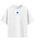 White Oversized T-shirt Front Design
