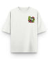 Off White Oversized T-shirt Front Design