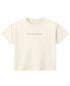 Off White Boxy Fit T-shirt Front Design
