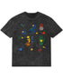 Acidwash Oversized T-shirt Front Design